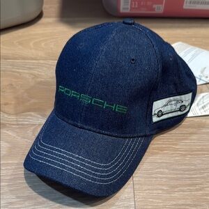 Porsche Design Blue and Green Cap